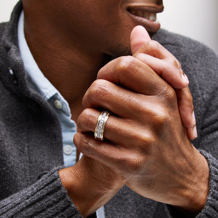 Verragio Channel Diamond Wedding Band