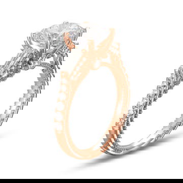Verragio Couture Baguette Diamond Three Stone Engagement Setting