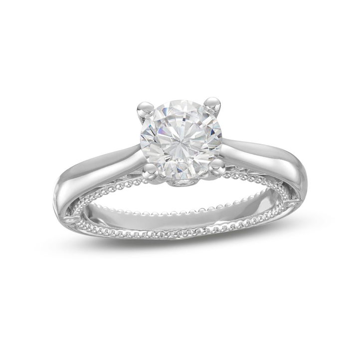 White Gold 18K Verragio Venetian Solitaire Engagement Setting