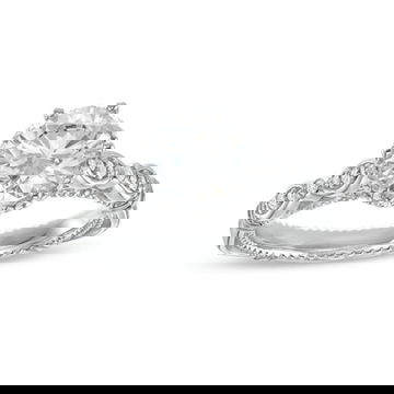 Verragio Parisian Six Prong Tiara Engagement Setting 11