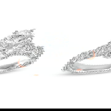 Verragio Parisian Six Prong Tiara Engagement Setting 13