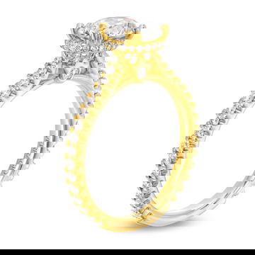 Verragio Renaissance Hidden Halo 3/4 Way Engagement Setting 5