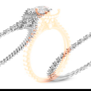 Verragio Renaissance Hidden Halo 3/4 Way Engagement Setting 9