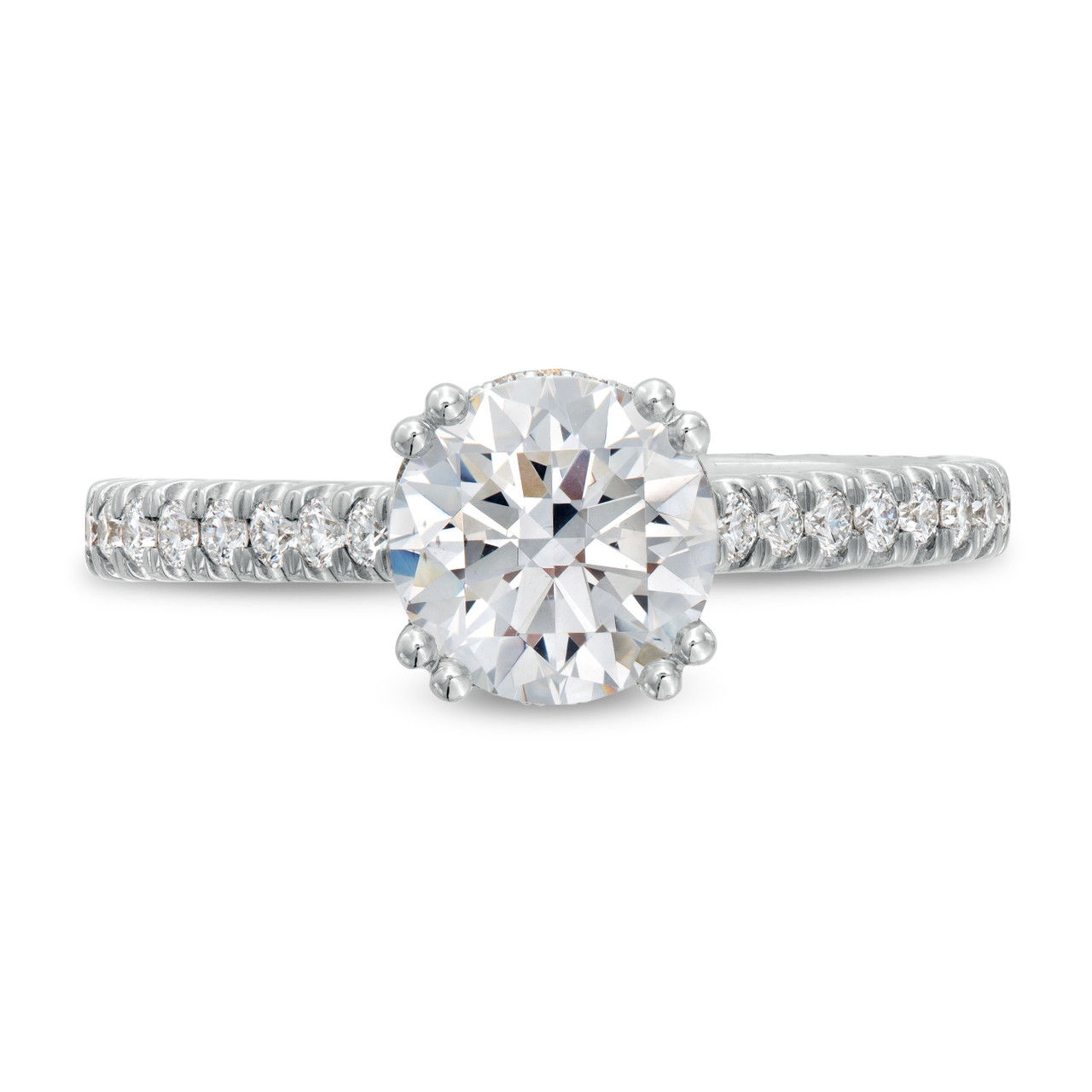 Verragio Renaissance Hidden Halo 3/4 Way Engagement Setting