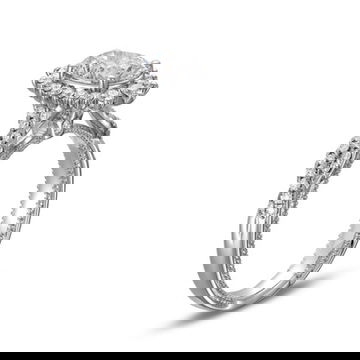 Verragio Renaissance Graduated Halo Twist Engagement Setting