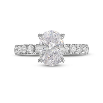 Verragio Tradition Hidden Halo Engagement Setting In White And Yellow Gold 14K