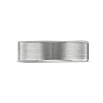 Verragio Matte 7mm Wedding Band In White Gold 14K