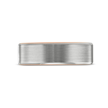Verragio Matte 7mm Wedding Band In White Gold 14K