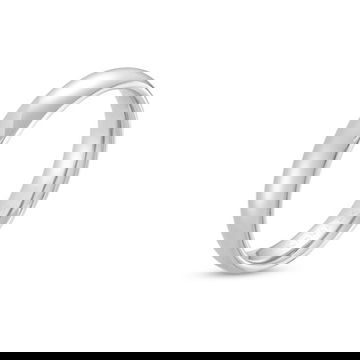 Low Dome Comfort Fit 4mm Wedding Band
