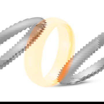 Low Dome Comfort Fit 7mm Wedding Band