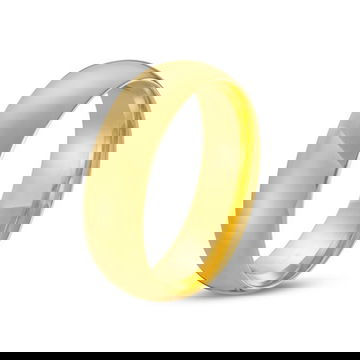 Low Dome Comfort Fit 7mm Wedding Band