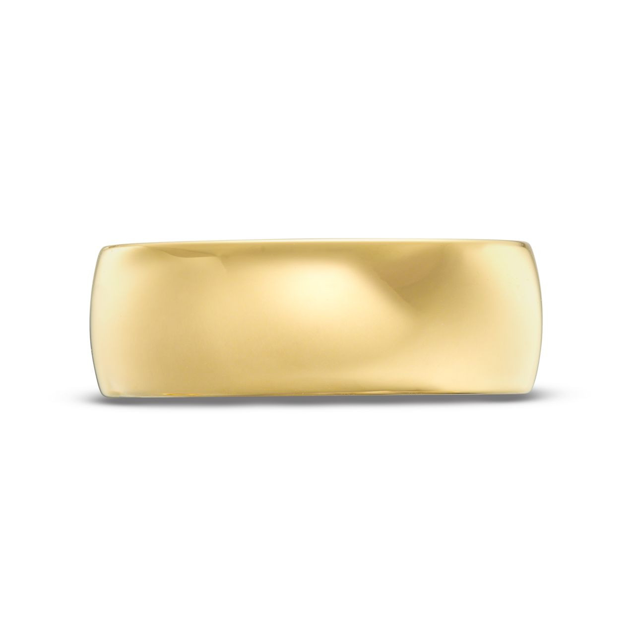 Low Dome Comfort Fit 8mm Wedding Band 0