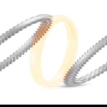 Euro Comfort Fit 3.5mm Wedding Band 5