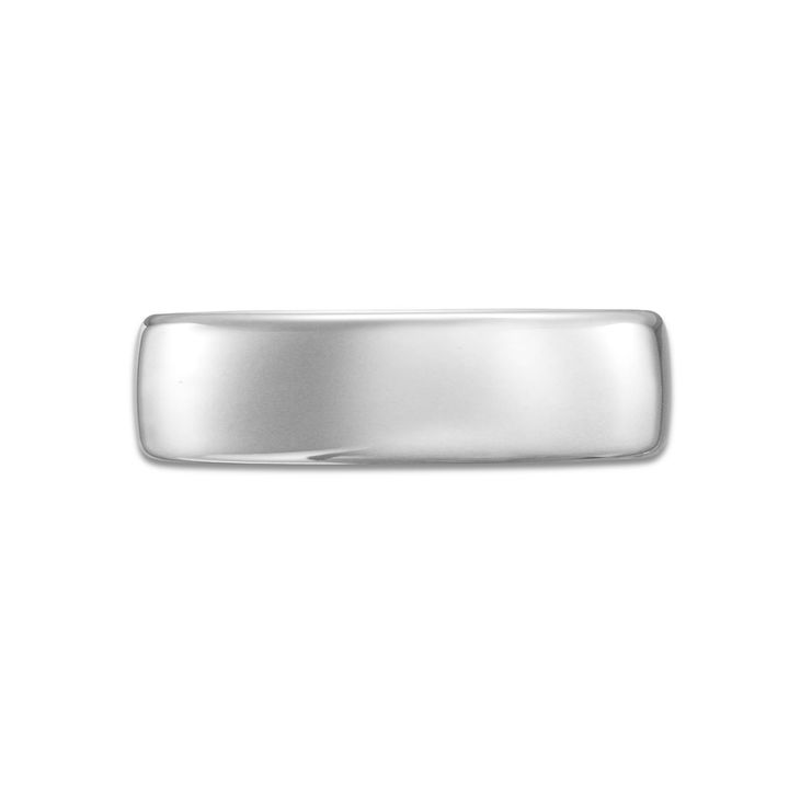 Platinum Euro Comfort Fit 6.5mm Wedding Band