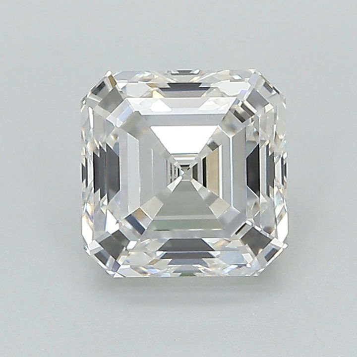 Asscher 5.01 F VS2 - #346177 - Lab Grown