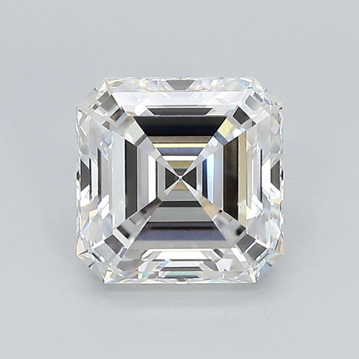 Asscher 2.12 E VVS2 - #350195 - Lab Grown