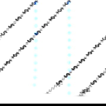 Sapphire & Diamond Alternating Necklace