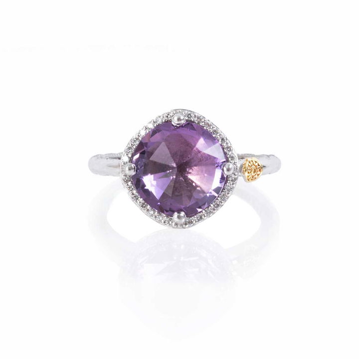 Tacori Gemma Bloom Purple Amethyst Ring