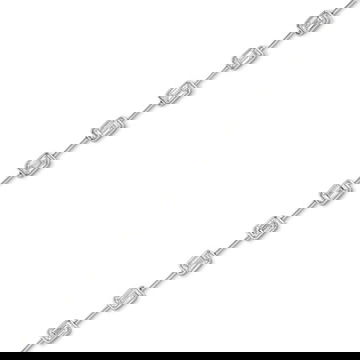 Emerald Diamond Bezel Station Bracelet (4.00TW)
