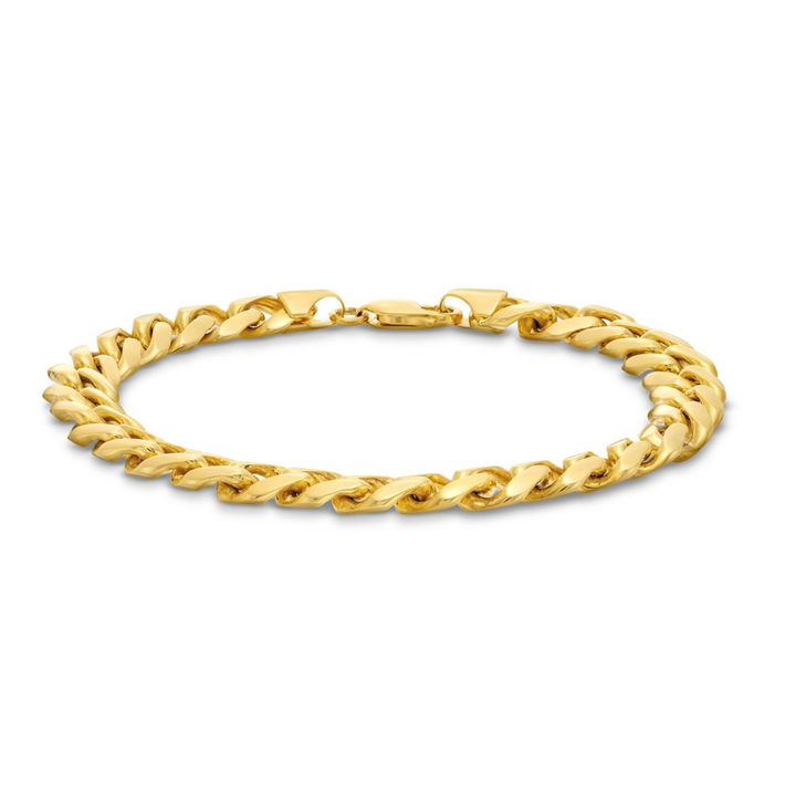 8.5 Inch Cuban Link Chain Bracelet