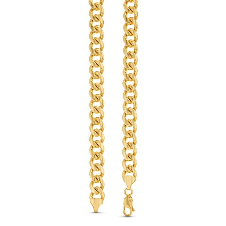 8.5 Inch Cuban Link Chain Bracelet