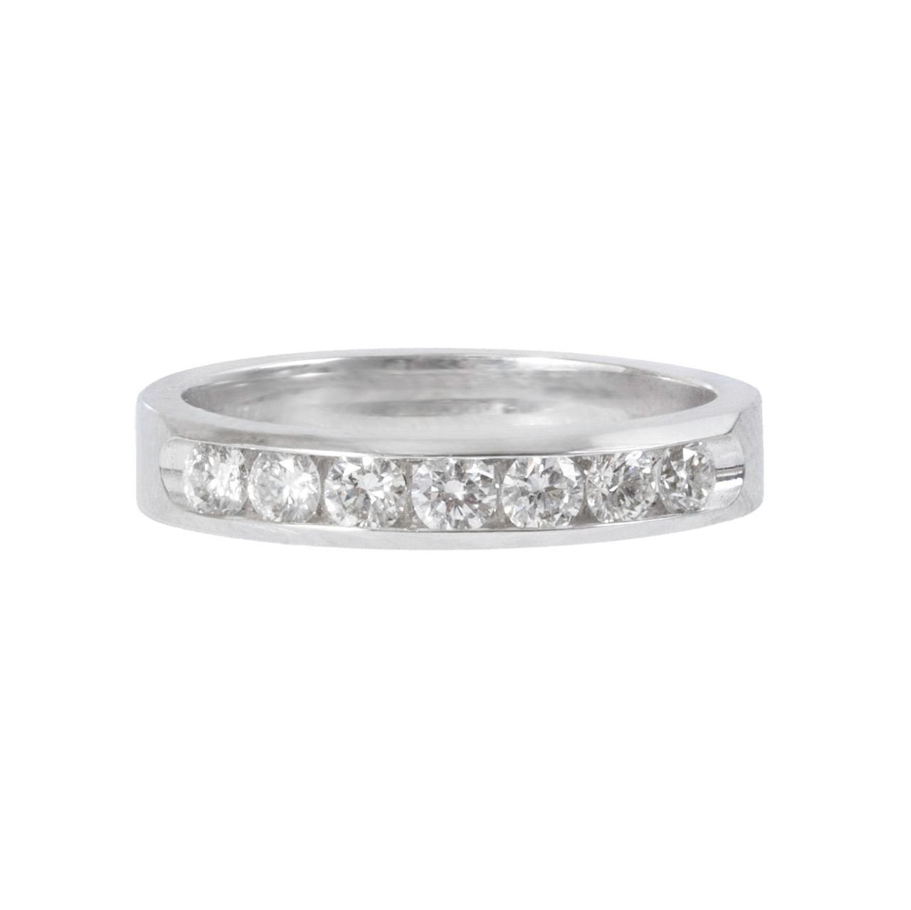 Channel Diamond Wedding Band (0.50tw)