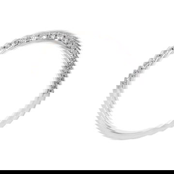 Knife Edge Diamond Wedding Band