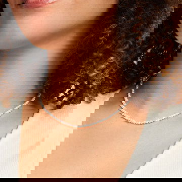 Freshwater Pearl Petite Strand Necklace