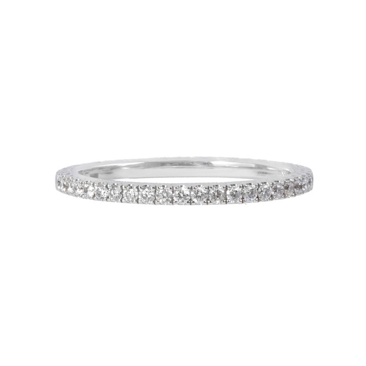 1/2 Way Engraved Wedding Band