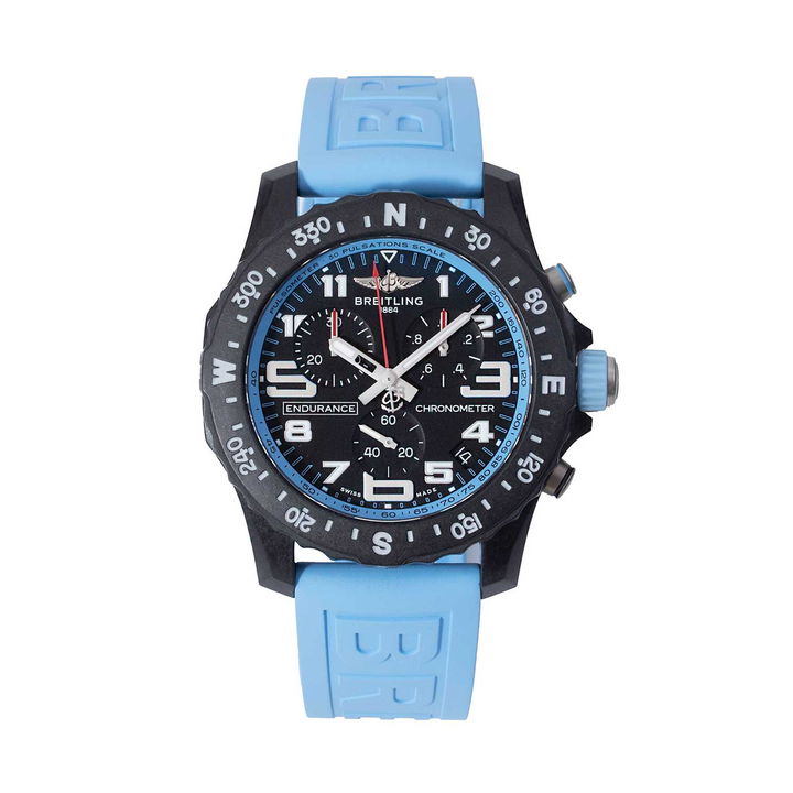 Breitling Endurance Pro 44 Black Dial Watch | Chronograph | Breitlight