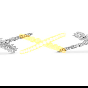 Beaded Criss Cross Ring