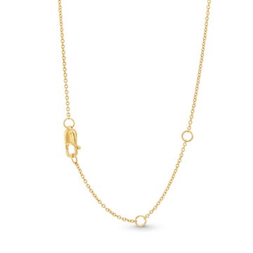 Diamond Evil Eye Pendant Necklace In Yellow Gold 14K