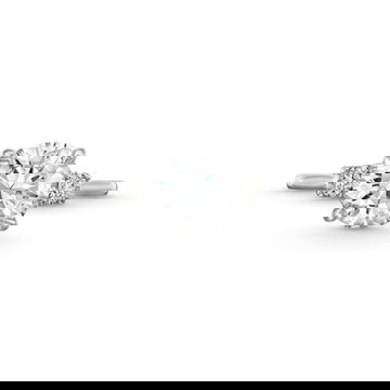 Three Stone Round Diamond Engagement Setting by Diamonds Direct Designs