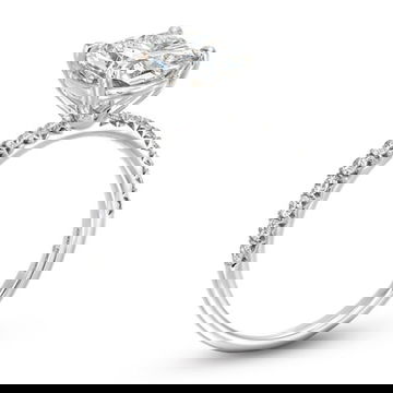 Cushion Lab Grown Diamond Engagement Ring By Diamonds Direct Designs