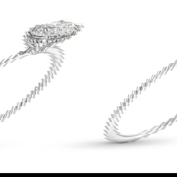 Oval Lab Grown Diamond Solitaire Engagement Ring By Diamonds Direct Designs