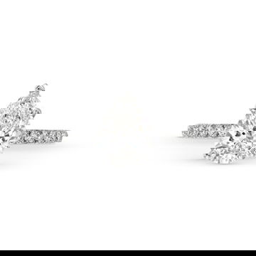 Pear Lab Grown Diamond Engagement Ring By Diamonds Direct Designs