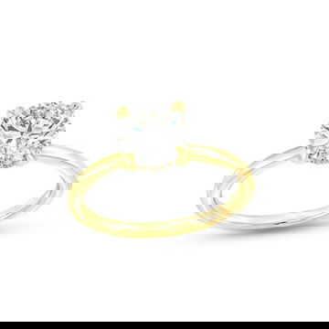 Round Lab Grown Diamond Solitaire Engagement Ring By Diamonds Direct Designs
