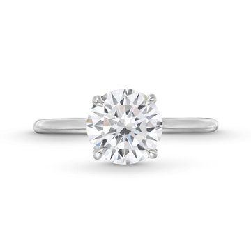 Solitaire Engagement Setting By C. Gonshor In White Gold 14K