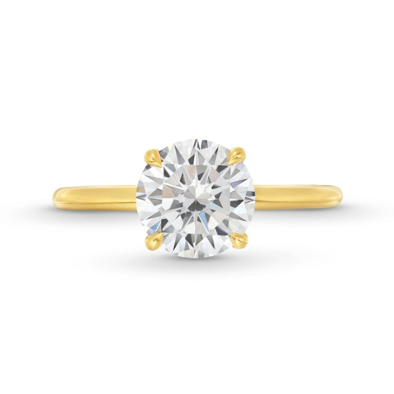 Solitaire Engagement Setting By C. Gonshor 0