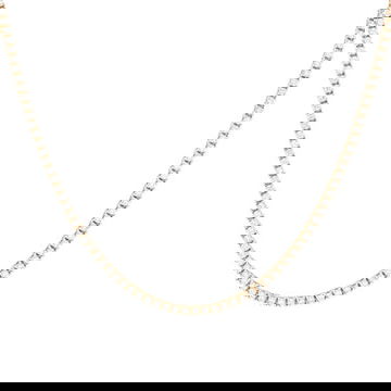 Diamond Tennis Necklace (18 inch)