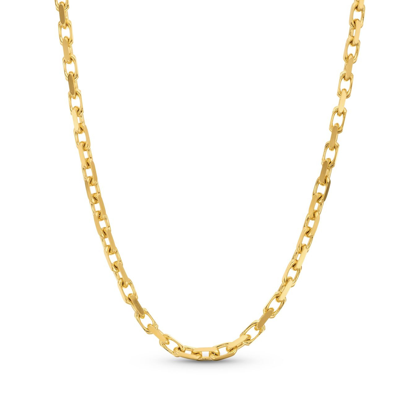 22 Inch French Cable Chain Necklace 0