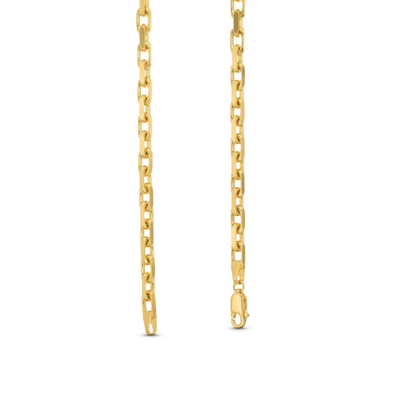 22 Inch French Cable Chain Necklace 1