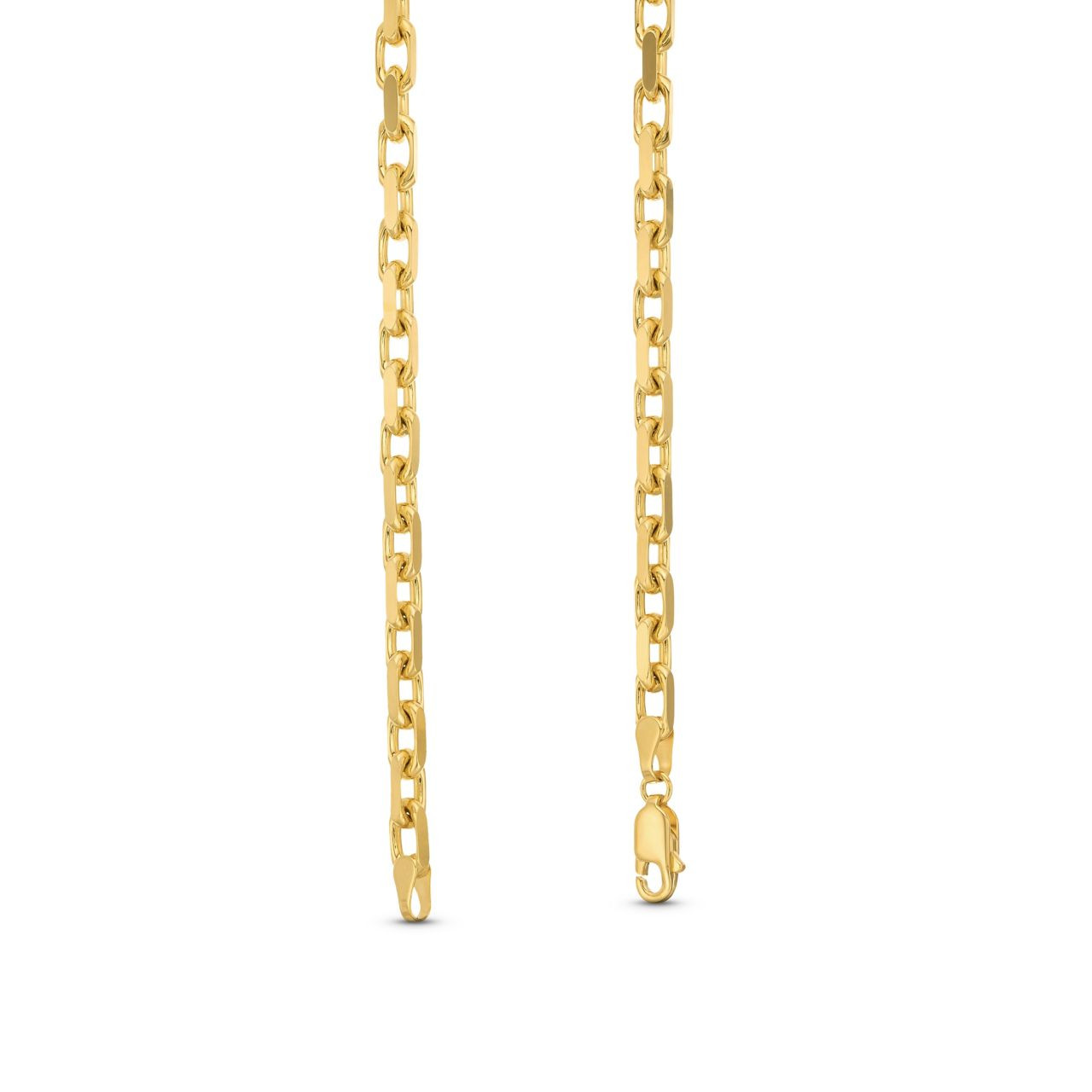 22 Inch French Cable Chain Necklace 1
