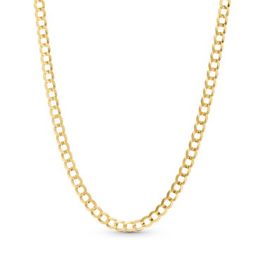 24 Inch Curb Chain Necklace