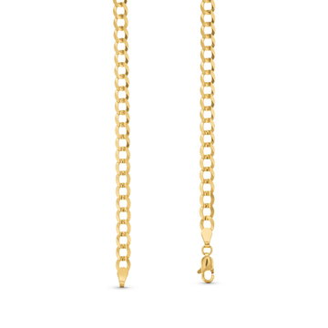 24 Inch Curb Chain Necklace