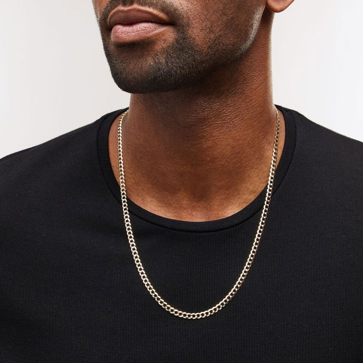 24 Inch Curb Chain Necklace