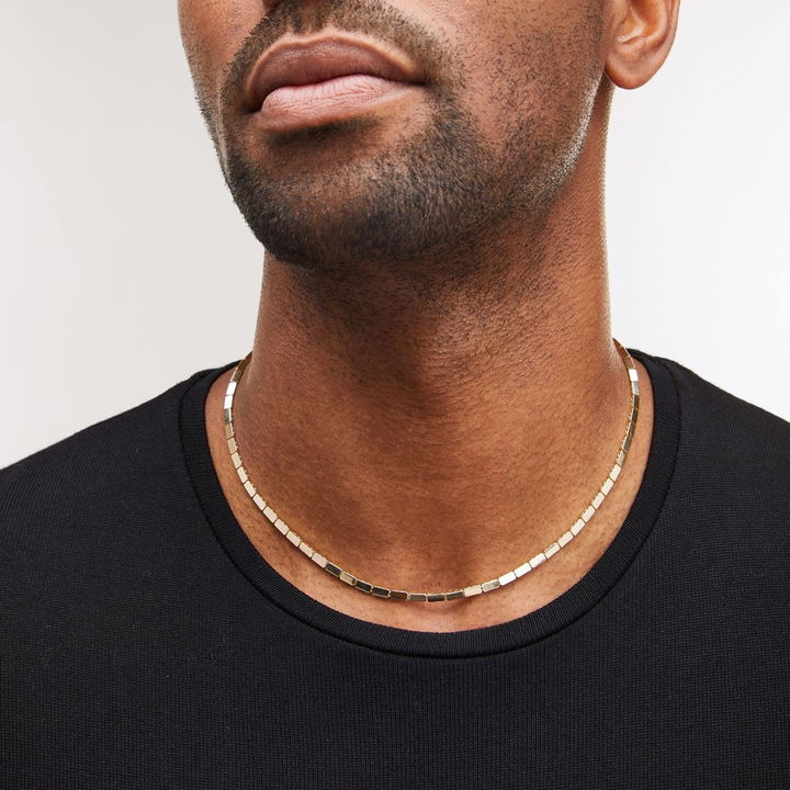 18 inch Boxed Link Chain Necklace