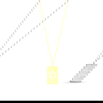 Star Of David Pendant Necklace