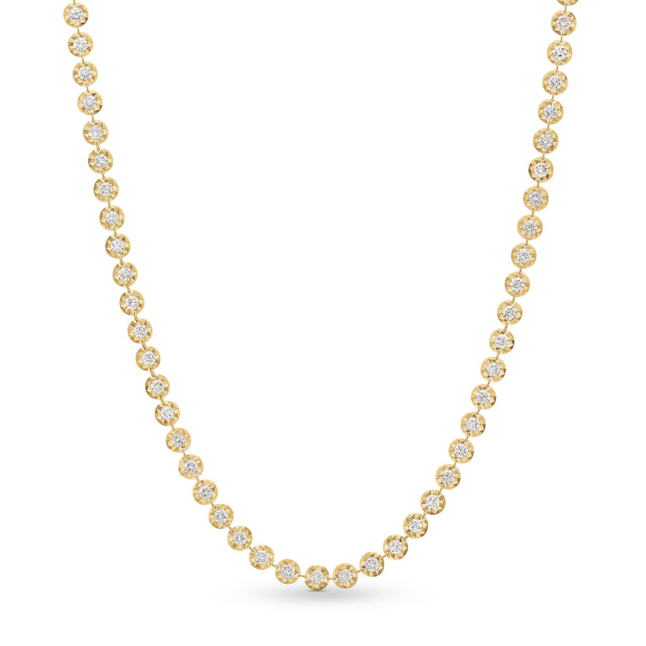 Illusion Diamond Necklace 0