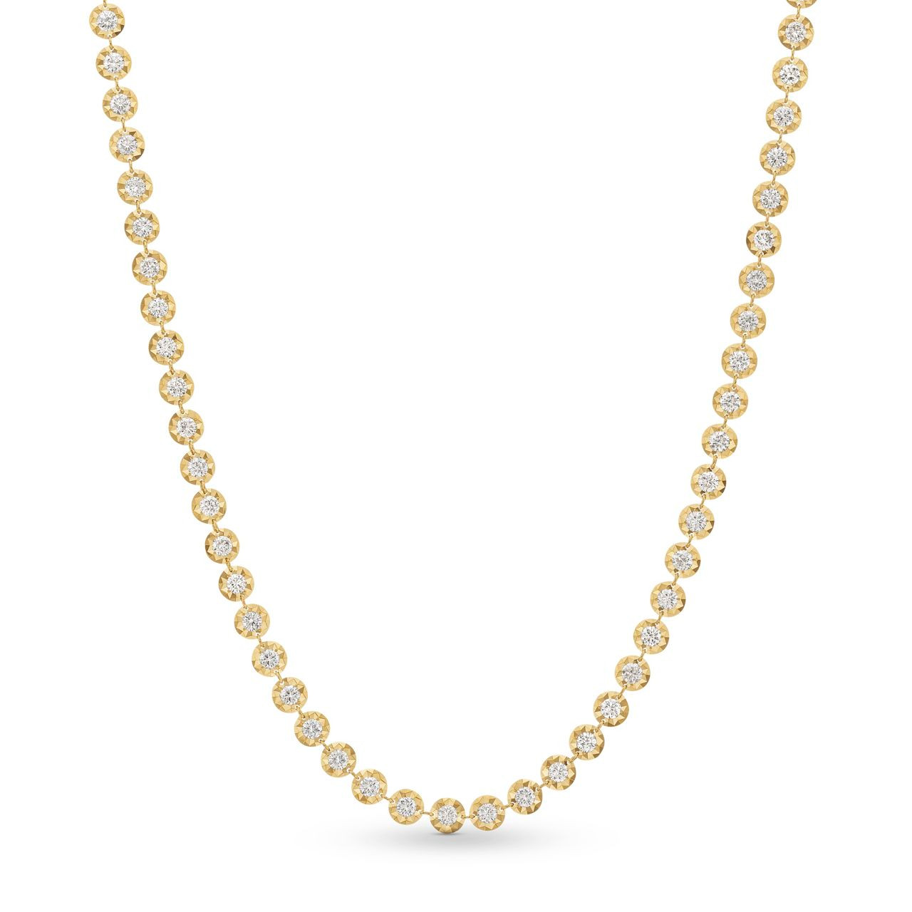Illusion Diamond Necklace 0